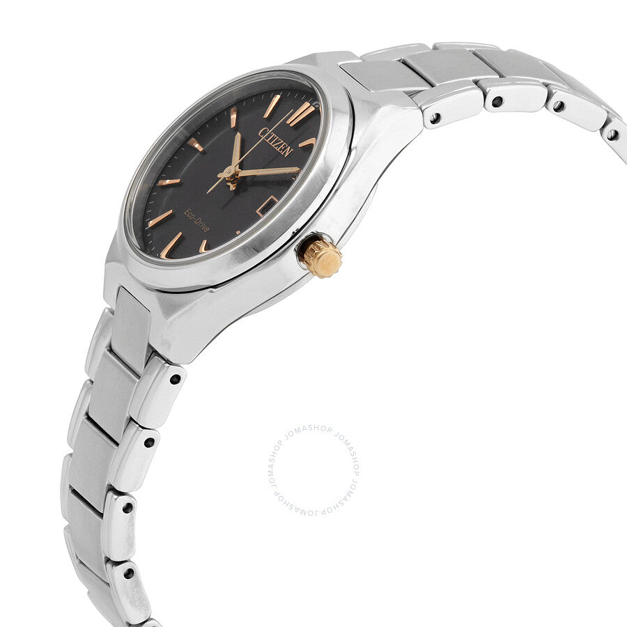 Citizen Eco-Drive Grey Dial Ladies Watch EW1970-55H - Dawson Watches #2