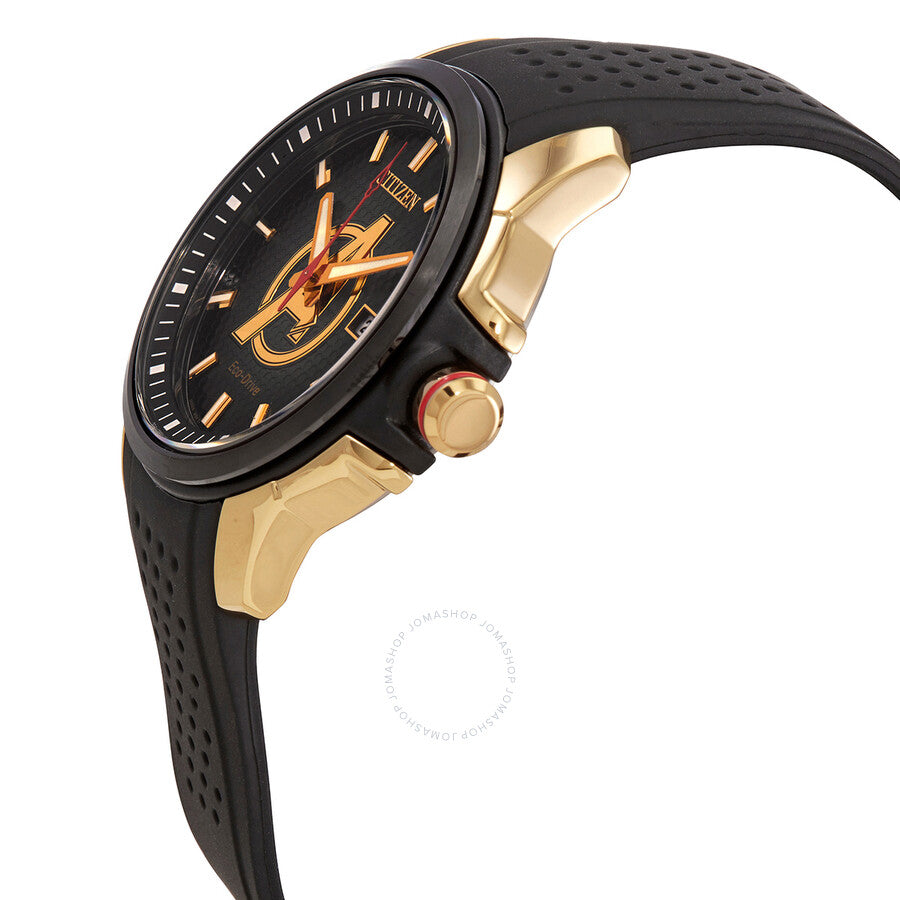 Citizen Eco-Drive Marvel Avengers Black Dial Men's Watch AW1155-03W - Dawson Watches #2