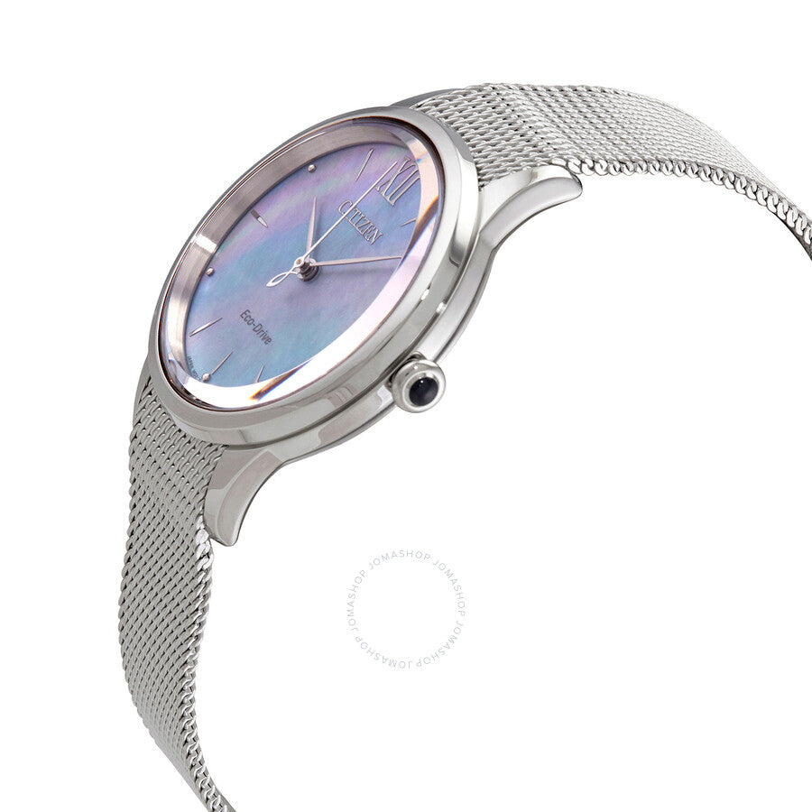 Citizen Eco-Drive Mother of Pearl Dial Ladies Watch EM0810-84N - Dawson Watches #2