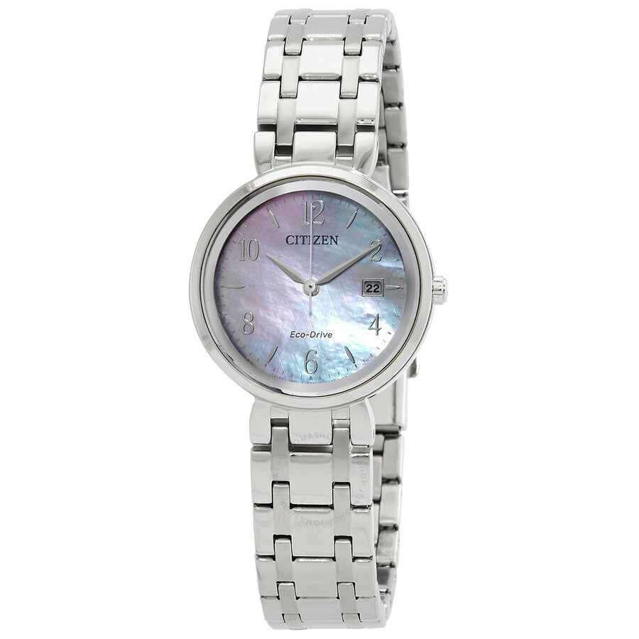 Citizen Eco-Drive Mother of Pearl Dial Ladies Watch EW2690-81Y - Dawson Watches