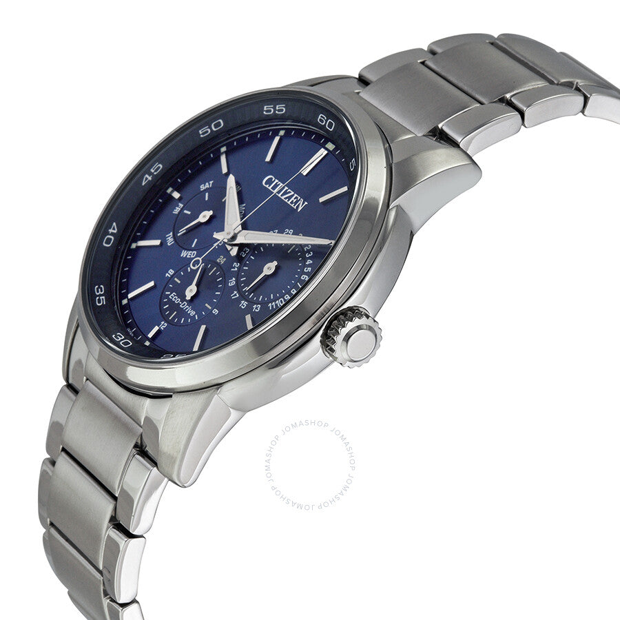 Citizen Eco-Drive Multi-Function Blue Dial Men's Watch BU2010-57L - Dawson Watches #2