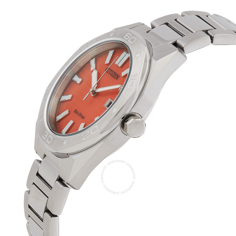 Citizen Eco-Drive Orange Dial Men's Watch BM7630-80Z - Dawson Watches #2