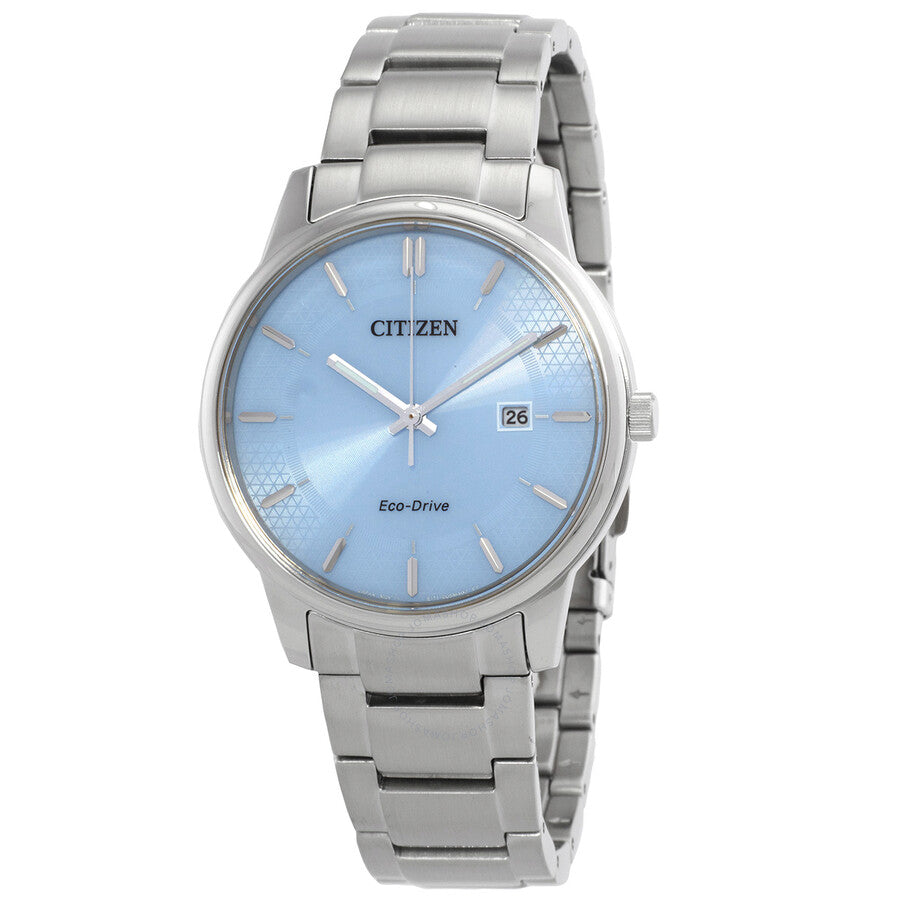 Citizen Eco-Drive Pair Blue Dial Men's Watch BM6978-77L - Dawson Watches