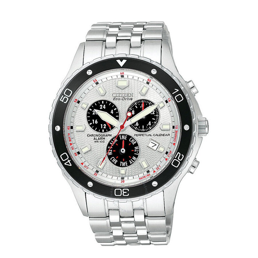 Citizen Eco-Drive Perpetual Calendar Solar Powered Steel Men's Watch BL529059A - Dawson Watches