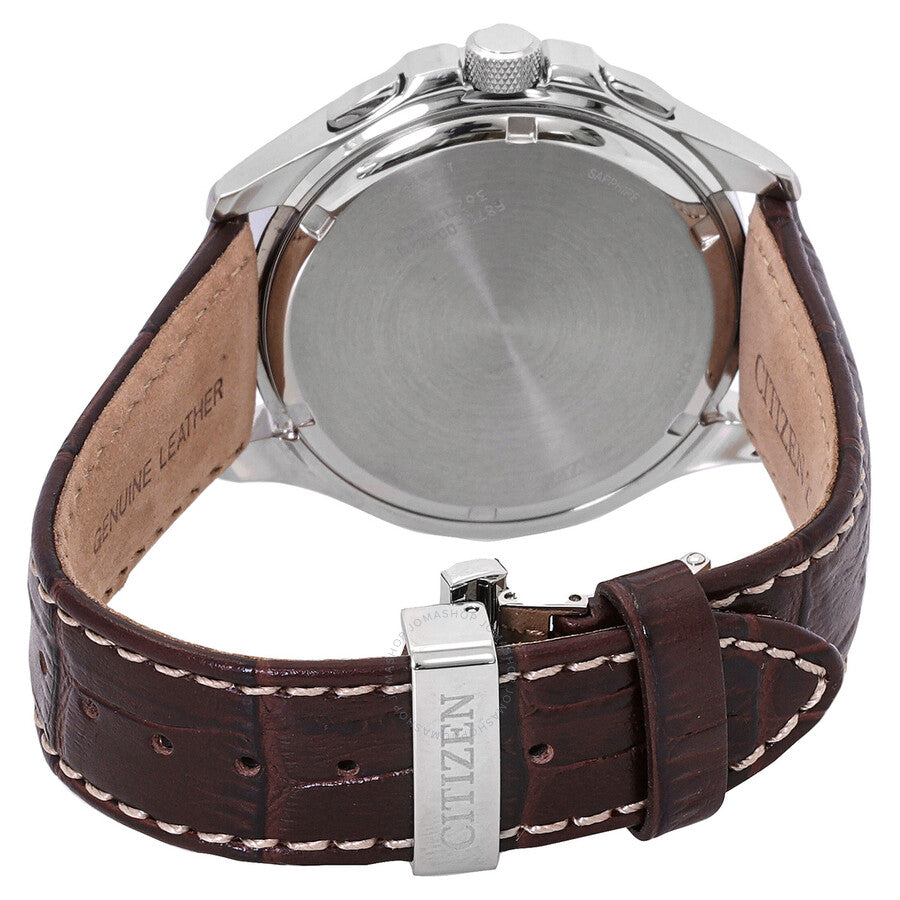 Citizen Eco-Drive Perpetual GMT Brown Dial Men's Watch BL8160-07X - Dawson Watches #3