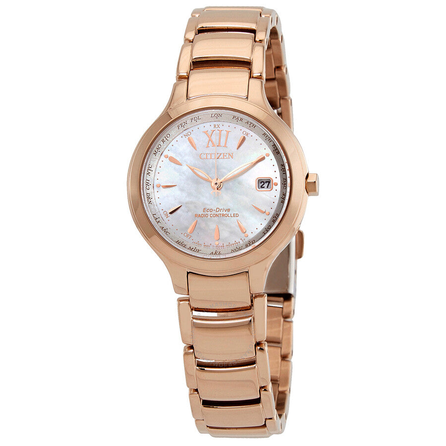 Citizen Eco-Drive Perpetual World Time Ladies Watch EC1173-87D - Dawson Watches