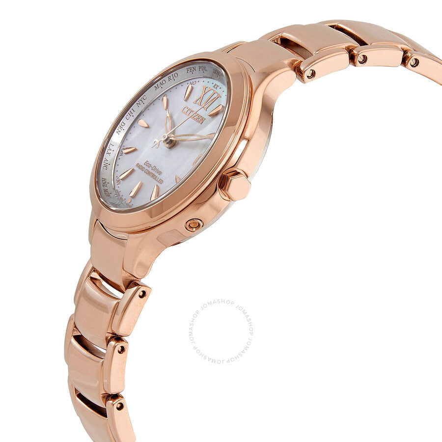 Citizen Eco-Drive Perpetual World Time Ladies Watch EC1173-87D - Dawson Watches #2