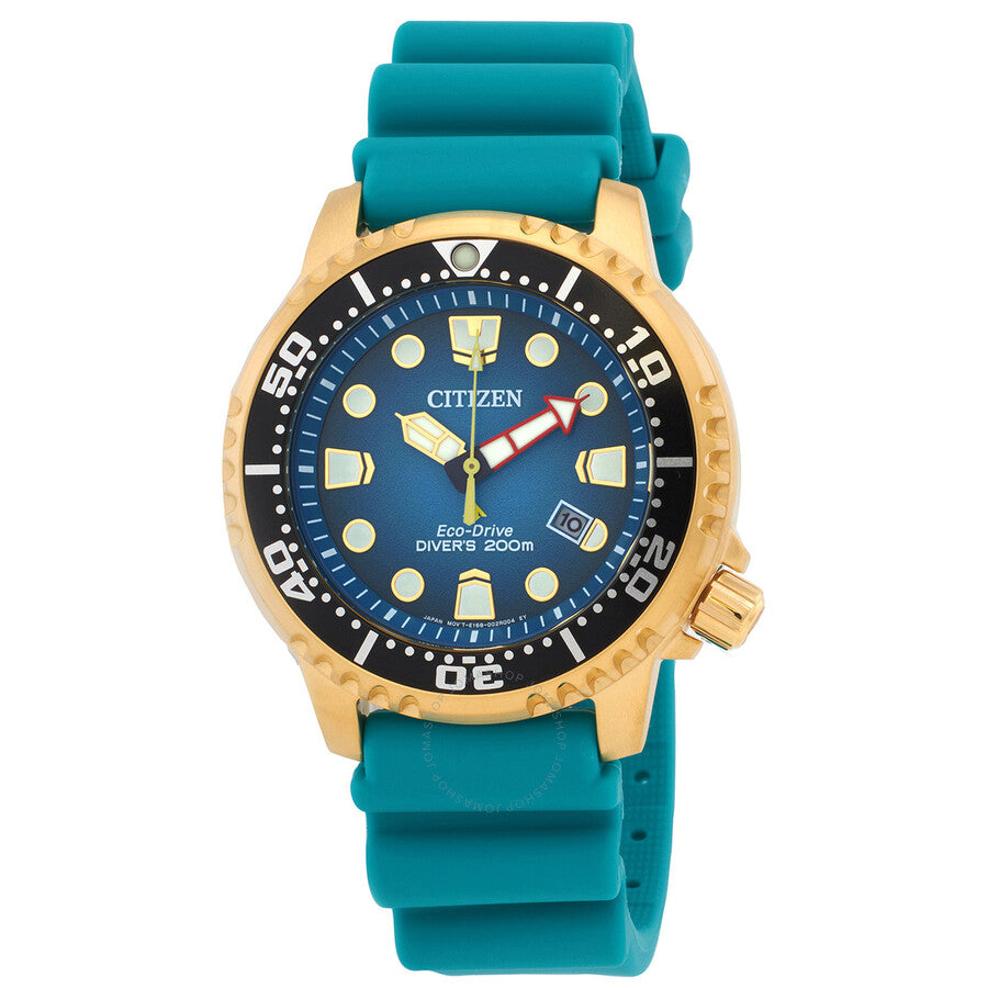 Citizen Eco-Drive Promaster Dive Turquoise Dial Men's Watch BN0162-02X - Dawson Watches