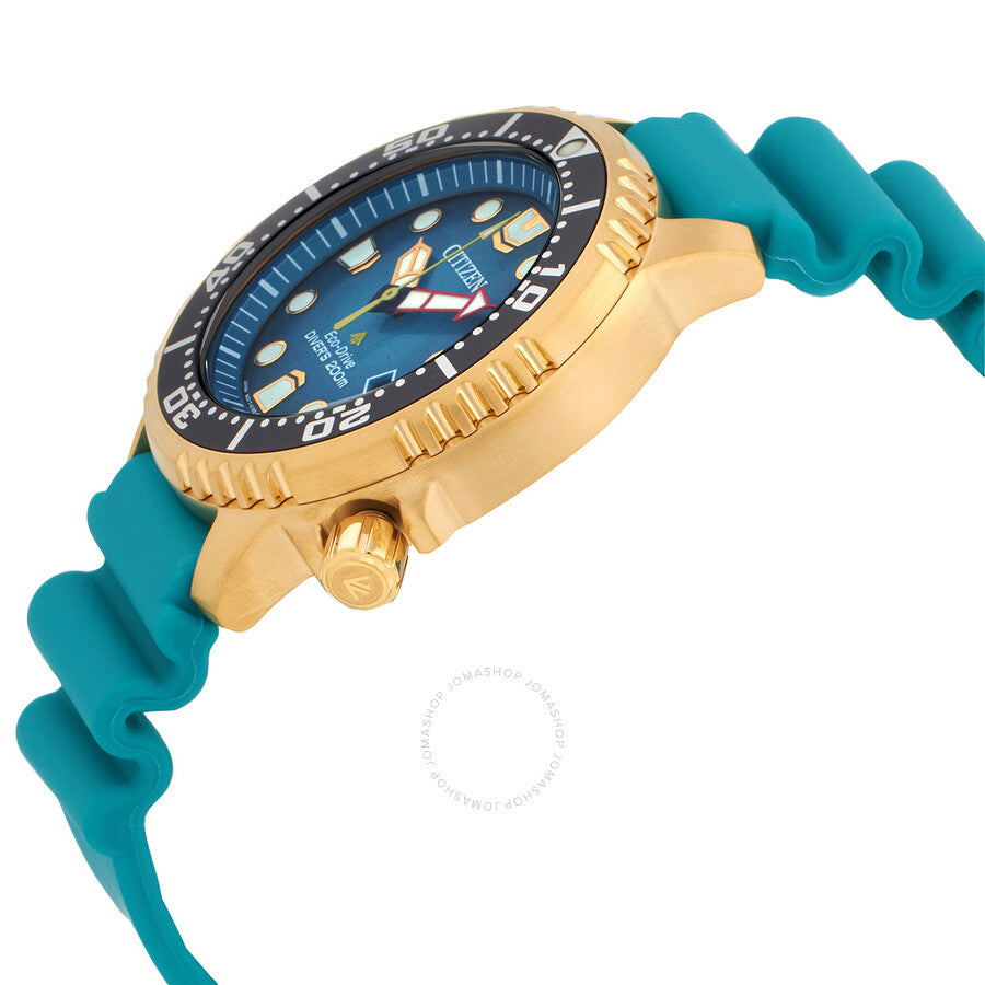 Citizen Eco-Drive Promaster Dive Turquoise Dial Men's Watch BN0162-02X - Dawson Watches #2