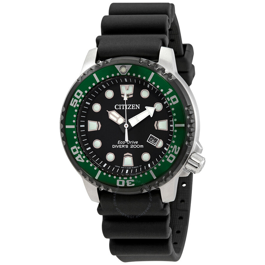 Citizen Eco-Drive Promaster Diver Black Dial Men's Watch BN0155-08E - Dawson Watches