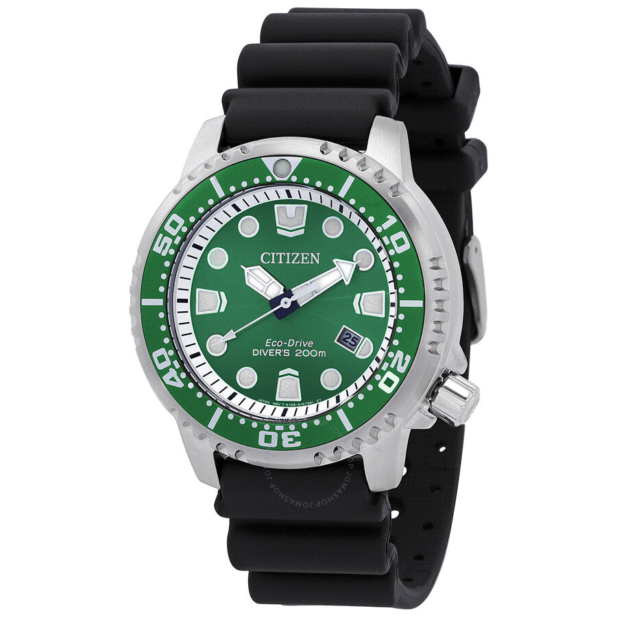 Citizen Eco-Drive Promaster Green Dial Men's Watch BN0158-18X - Dawson Watches