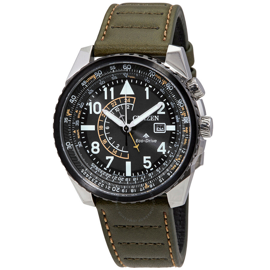 Citizen Eco-Drive Promaster Nighthawk Black Dial Men's Watch BJ7138-04E - Dawson Watches