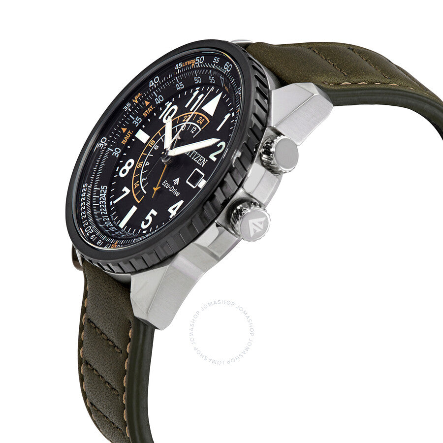 Citizen Eco-Drive Promaster Nighthawk Black Dial Men's Watch BJ7138-04E - Dawson Watches #2