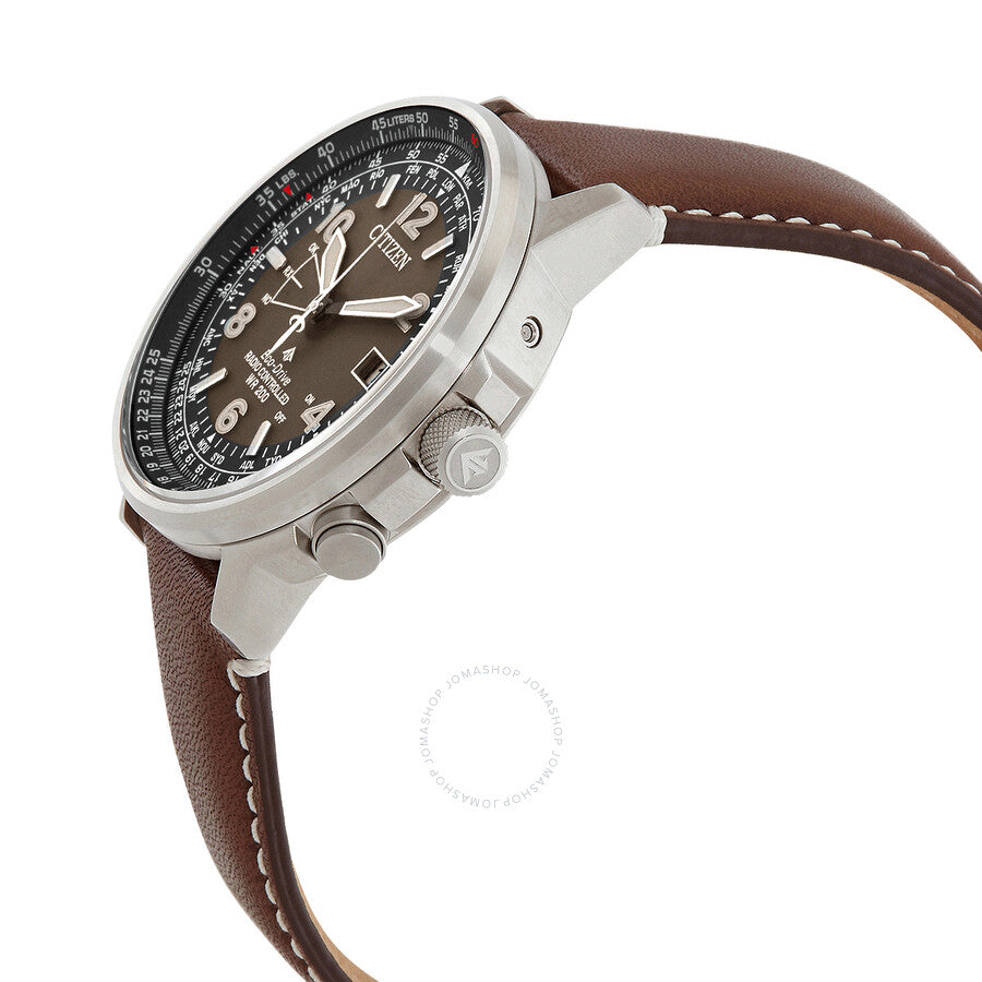 Citizen Eco-Drive Promaster Sky Perpetual World Time Brown Dial Men's Watch CB0240-29X - Dawson Watches #2