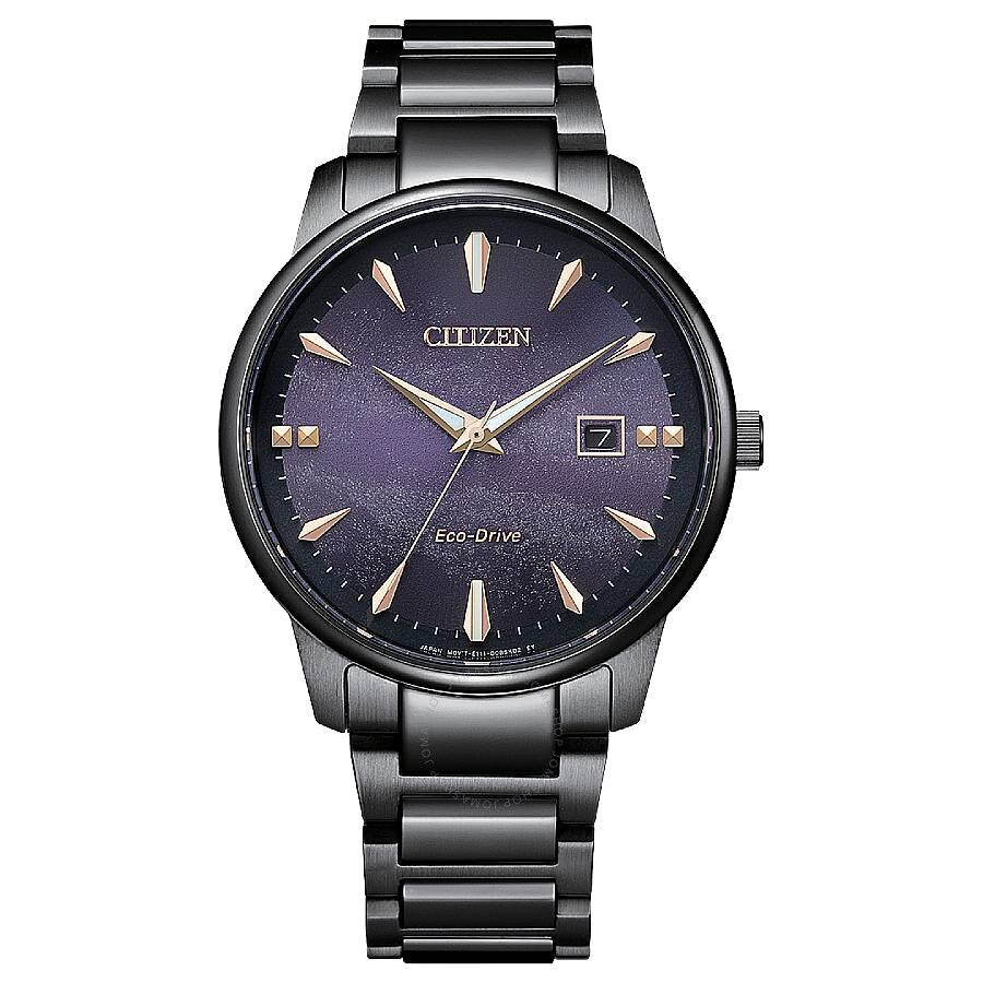 Citizen Eco-Drive Purple Dial Men's Watch BM7595-89X - Dawson Watches