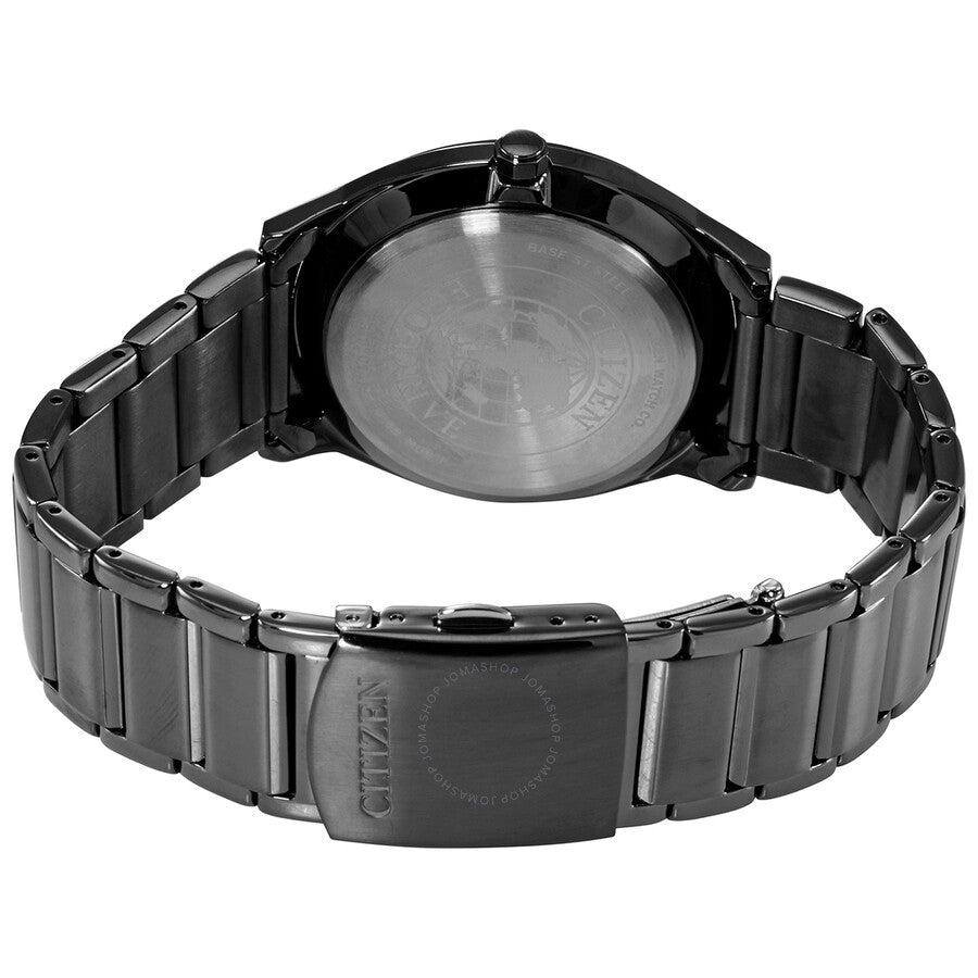 Citizen Eco-Drive Quartz Black Dial Black-plated  Men's Watch BM7407-81H - Dawson Watches #3
