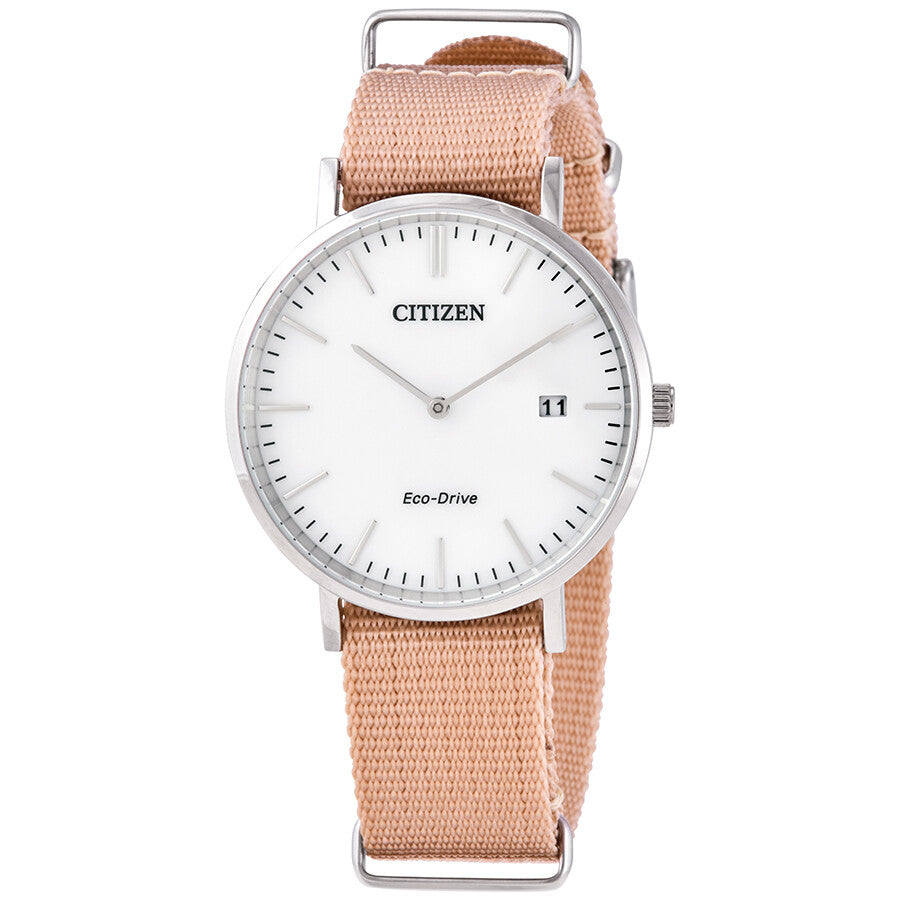 Citizen Eco-Drive Quartz White Dial Men's Watch AU1080-20A - Dawson Watches