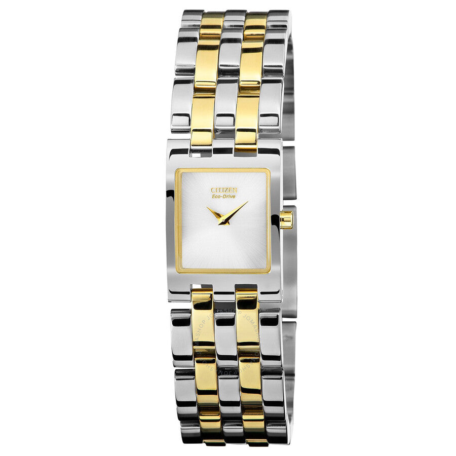 Citizen Eco-Drive Silver Dial Ladies Quartz Watch EX1304-51A - Dawson Watches
