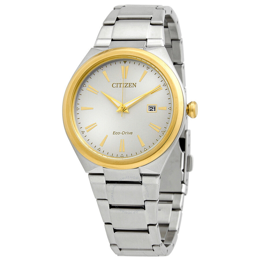 Citizen Eco-Drive Silver Dial Men's Watch AW1378-84B - Dawson Watches