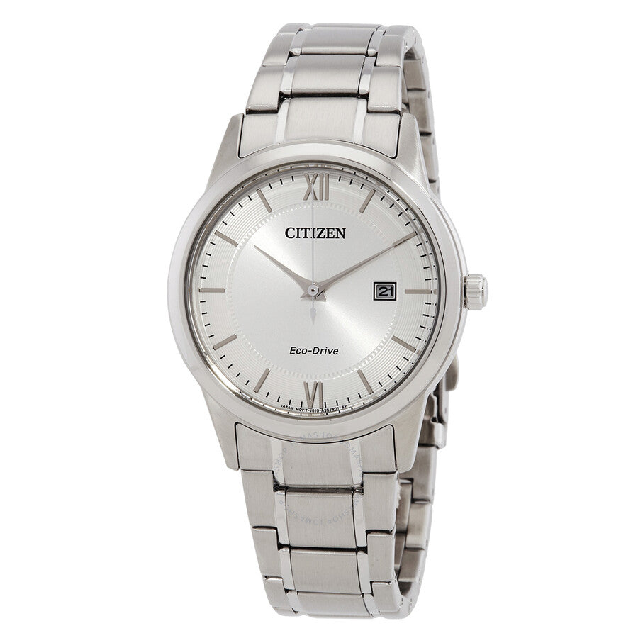 Citizen Eco-Drive Silver Dial Men's Watch AW1780-84A - Dawson Watches