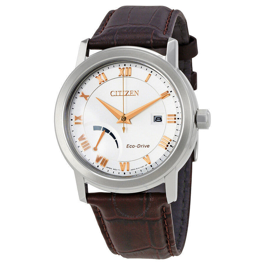 Citizen Eco-Drive Silver Dial Men's Watch AW7020-00A - Dawson Watches
