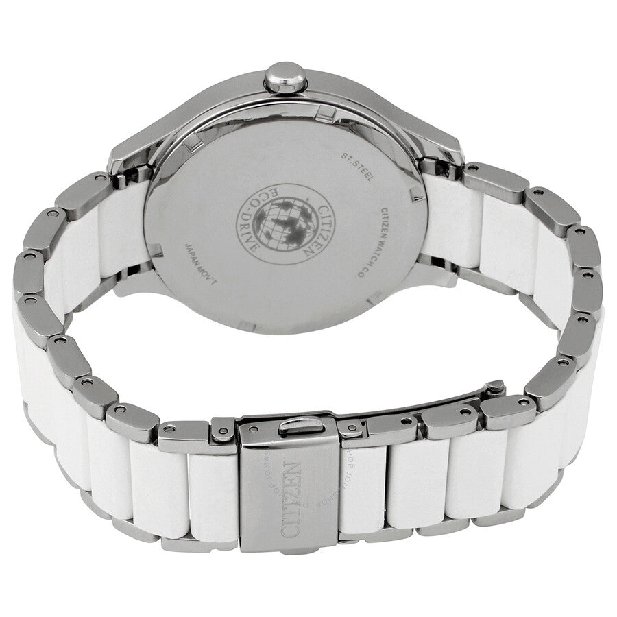 Citizen Eco-Drive Silver Dial Stainless Steel Ladies Watch FE7071-84A - Dawson Watches #3