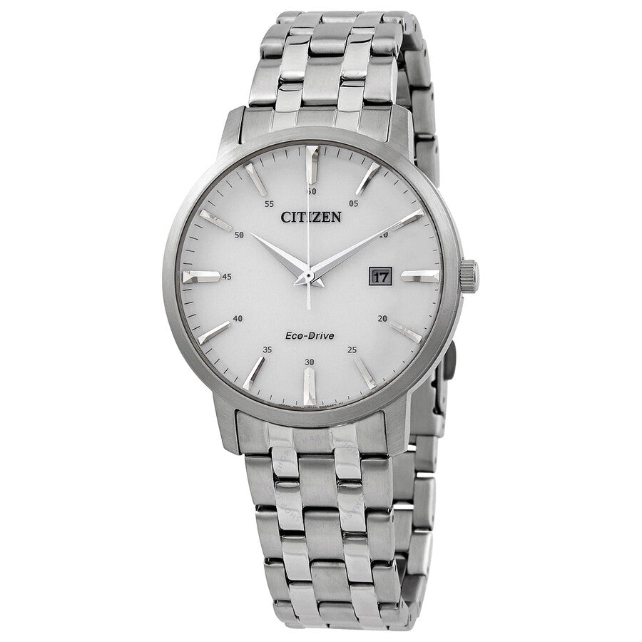 Citizen Eco-Drive Silver Dial Watch BM7460-88H - Dawson Watches