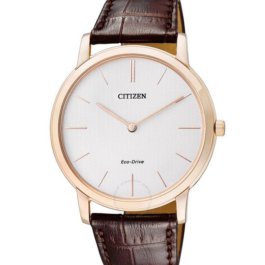 Citizen Eco-Drive Stiletto Super White Dial Men's Watch AR1113-12A - Dawson Watches
