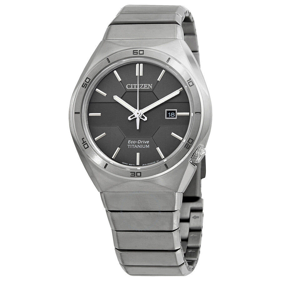 Citizen Eco-Drive Super Titanium Armor Men's Watch AW1660-51H - Dawson Watches