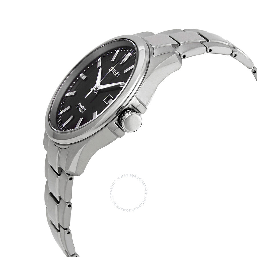 Citizen Eco-Drive Super Titanium Black Dial Men's Watch BM7470-84E - Dawson Watches #2