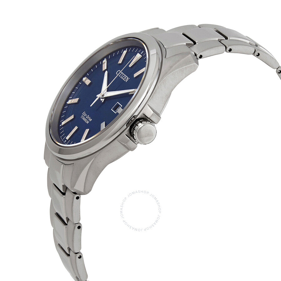 Citizen Eco-Drive Super Titanium Blue Dial Men's Watch BM7470-84L - Dawson Watches #2