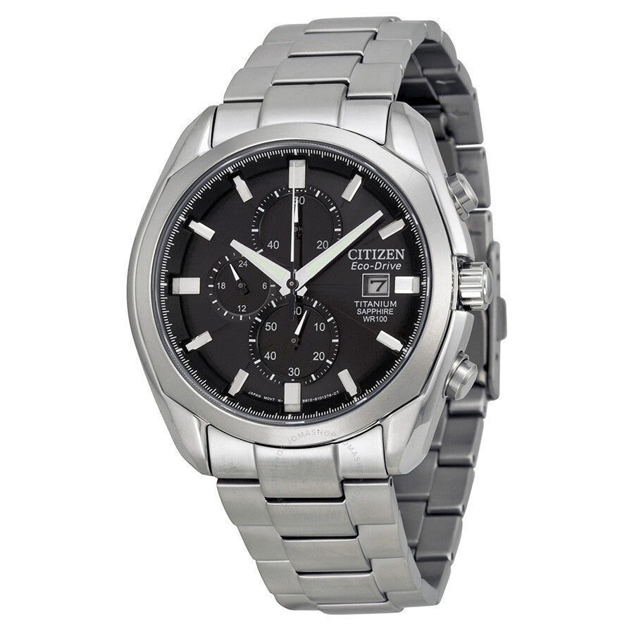 Citizen Eco-Drive Titanium Chronograph Men's Watch CA0020-56E - Dawson Watches