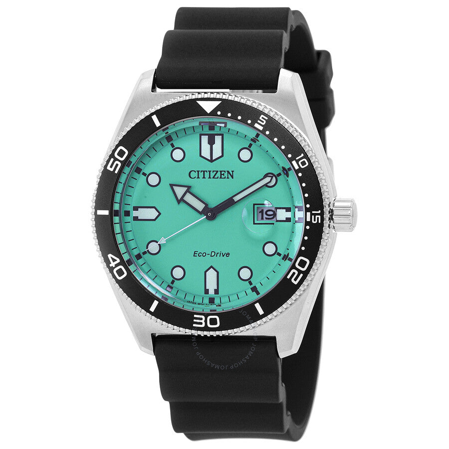 Citizen Eco-Drive Turquoise Dial Men's Watch AW1760-14X - Dawson Watches