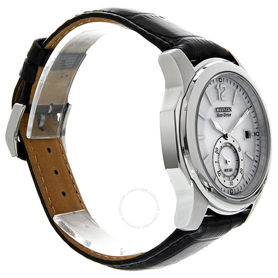 Citizen Eco-Drive White and Grey Dial Stainless Steel Men's Watch BV1090-06A - Dawson Watches #5