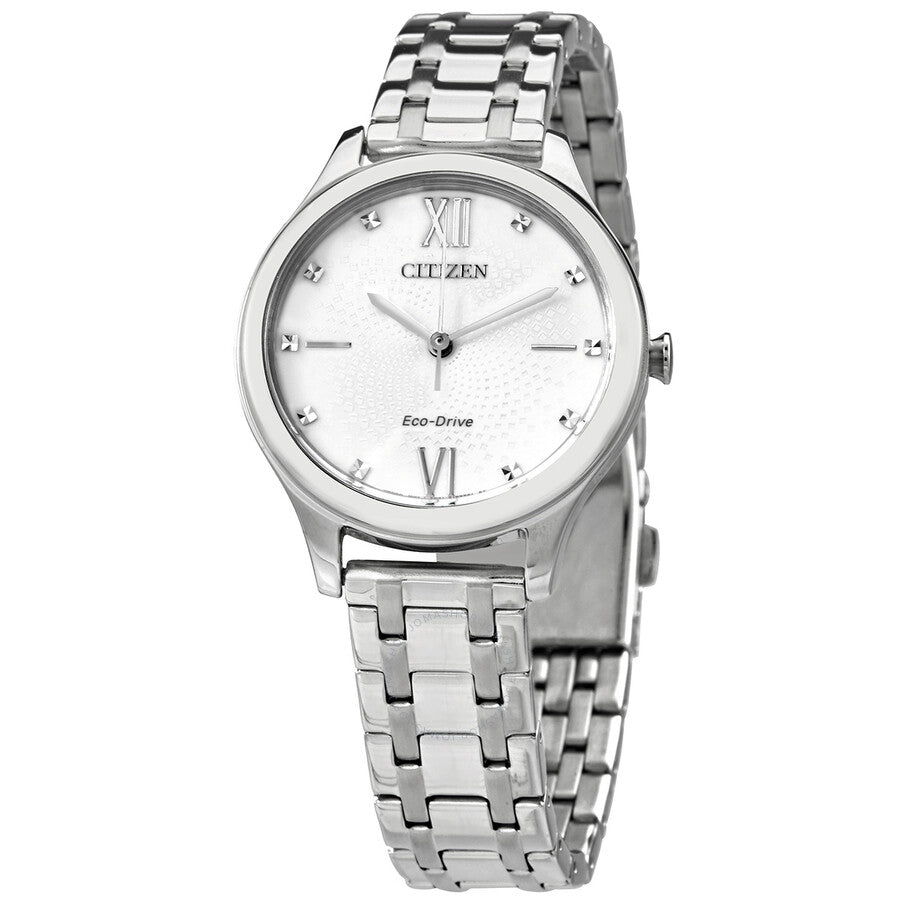 Citizen Eco-drive White Dial Elegant Ladies Watch EM0500-73A - Dawson Watches