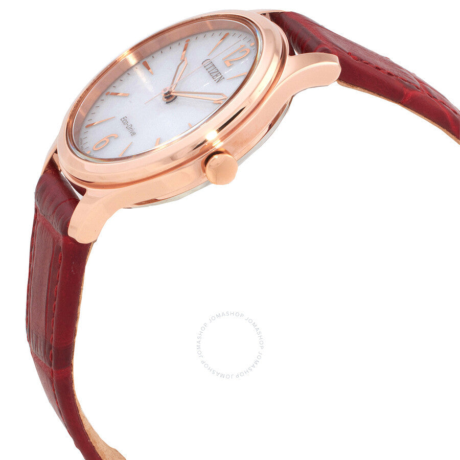 Citizen Eco-Drive White Dial Ladies Watch EM0508-12A - Dawson Watches #2