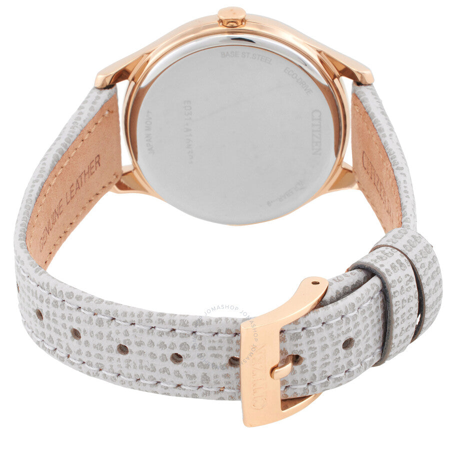 Citizen Eco-Drive White Dial Ladies Watch EM0509-10A - Dawson Watches #3