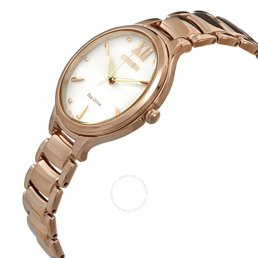 Citizen Eco-Drive White Dial Ladies Watch EM0553-85A - Dawson Watches #2