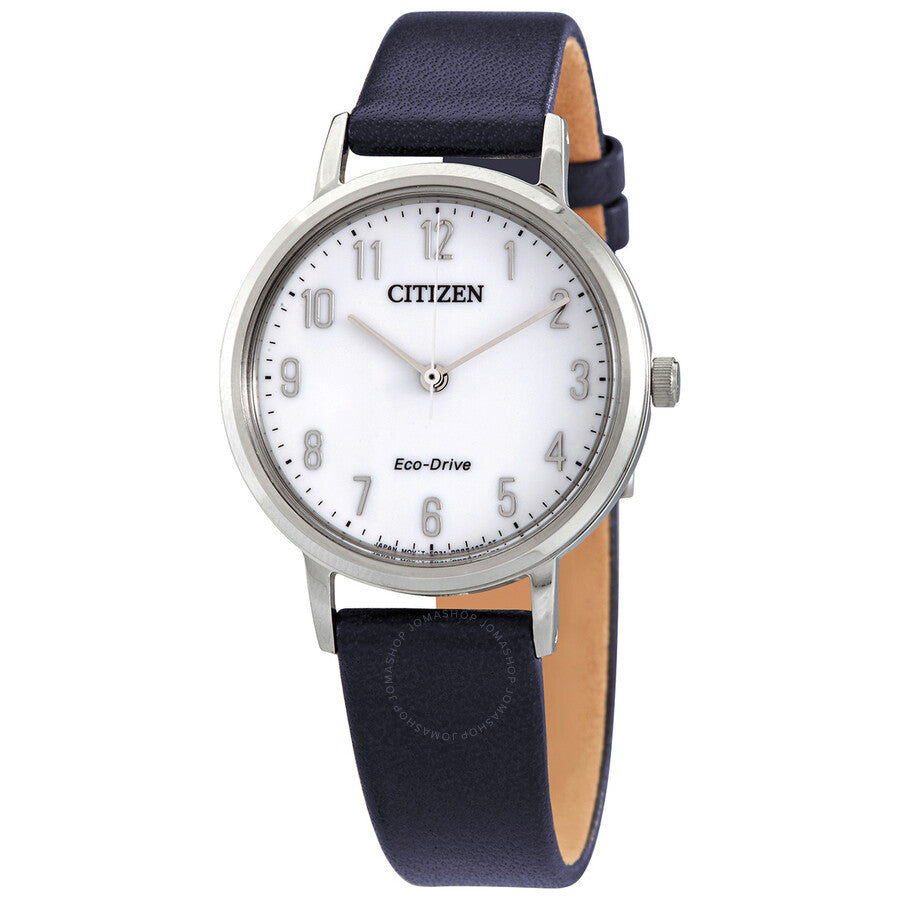 Citizen Eco-Drive White Dial Ladies Watch EM0571-16A - Dawson Watches
