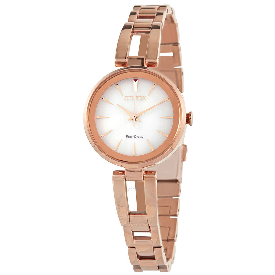 Citizen Eco-Drive White Dial Ladies Watch EM0639-81A - Dawson Watches