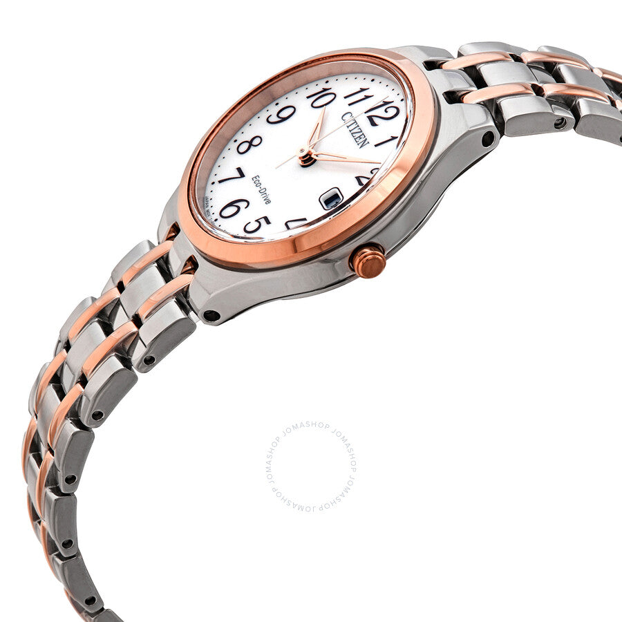 Citizen Eco-Drive White Dial Ladies Watch EW2486-52A - Dawson Watches #2