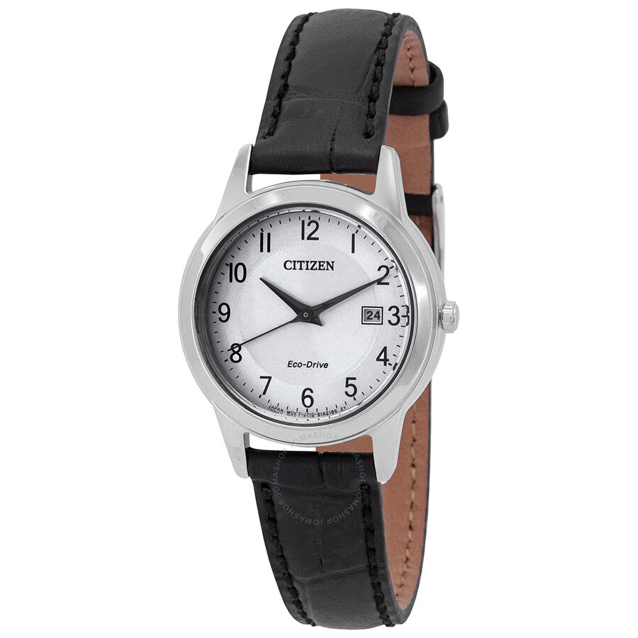 Citizen Eco-Drive White Dial Ladies Watch FE1081-08A - Dawson Watches