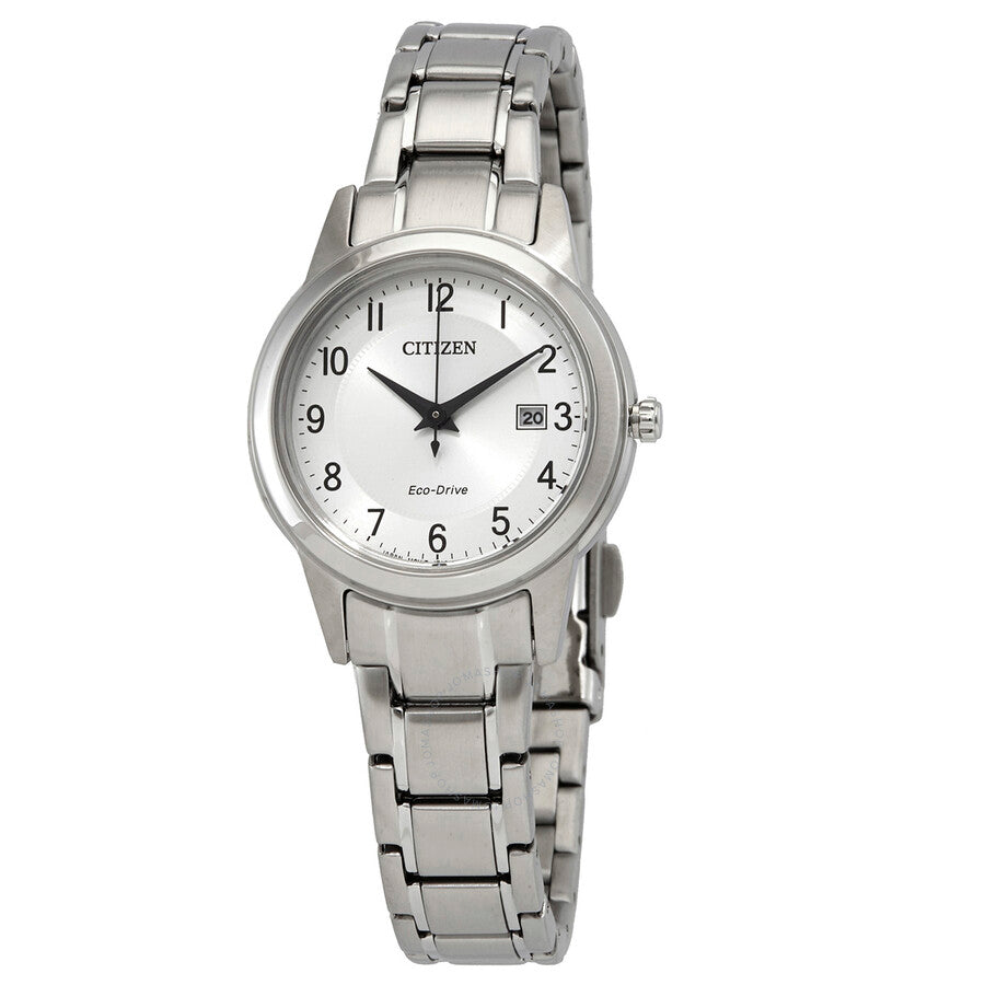 Citizen Eco-Drive White Dial Ladies Watch FE1081-59B - Dawson Watches