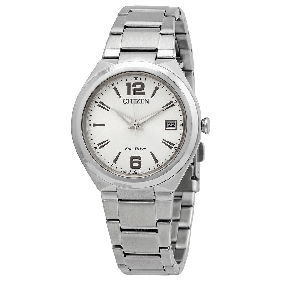 Citizen Eco-Drive White Dial Ladies Watch FE6020-56B - Dawson Watches