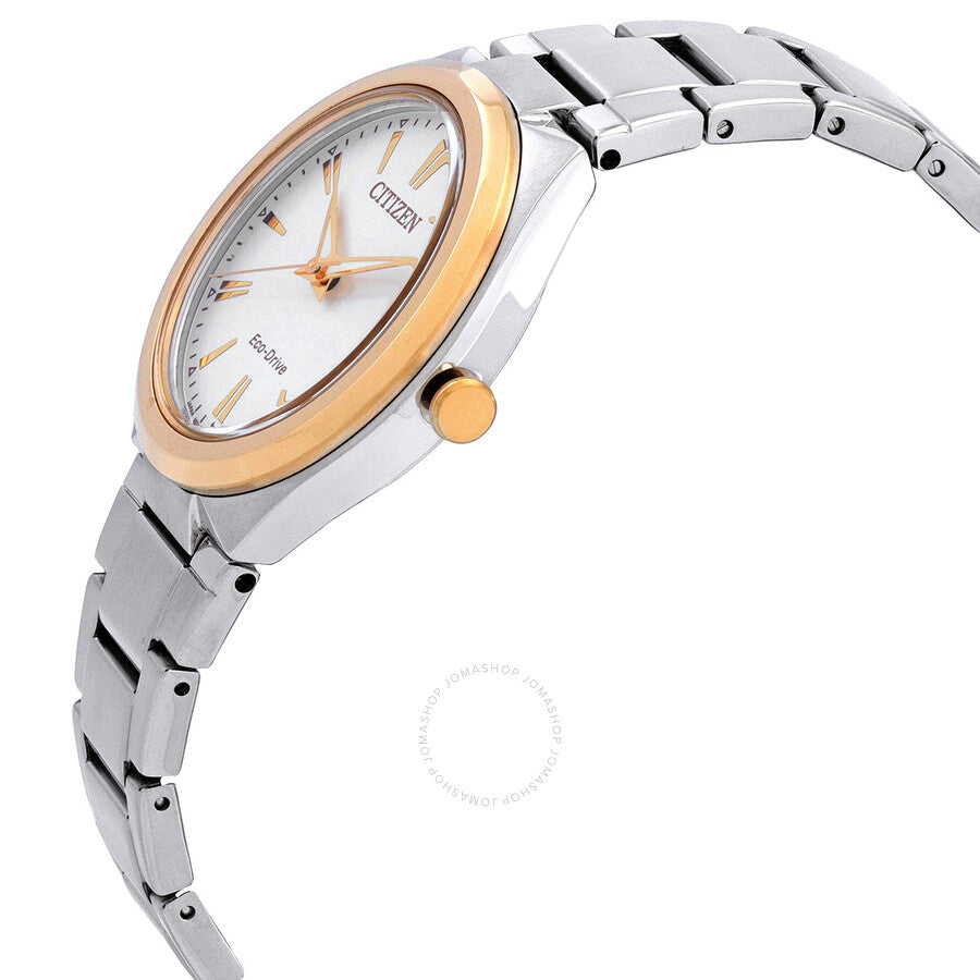 Citizen Eco-Drive White Dial Ladies Watch FE6028-89B - Dawson Watches #2