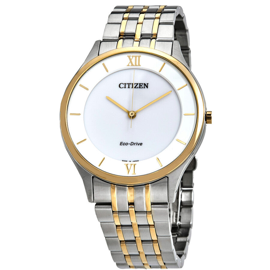 Citizen Eco-Drive White Dial Men's Watch AR0074-51A - Dawson Watches
