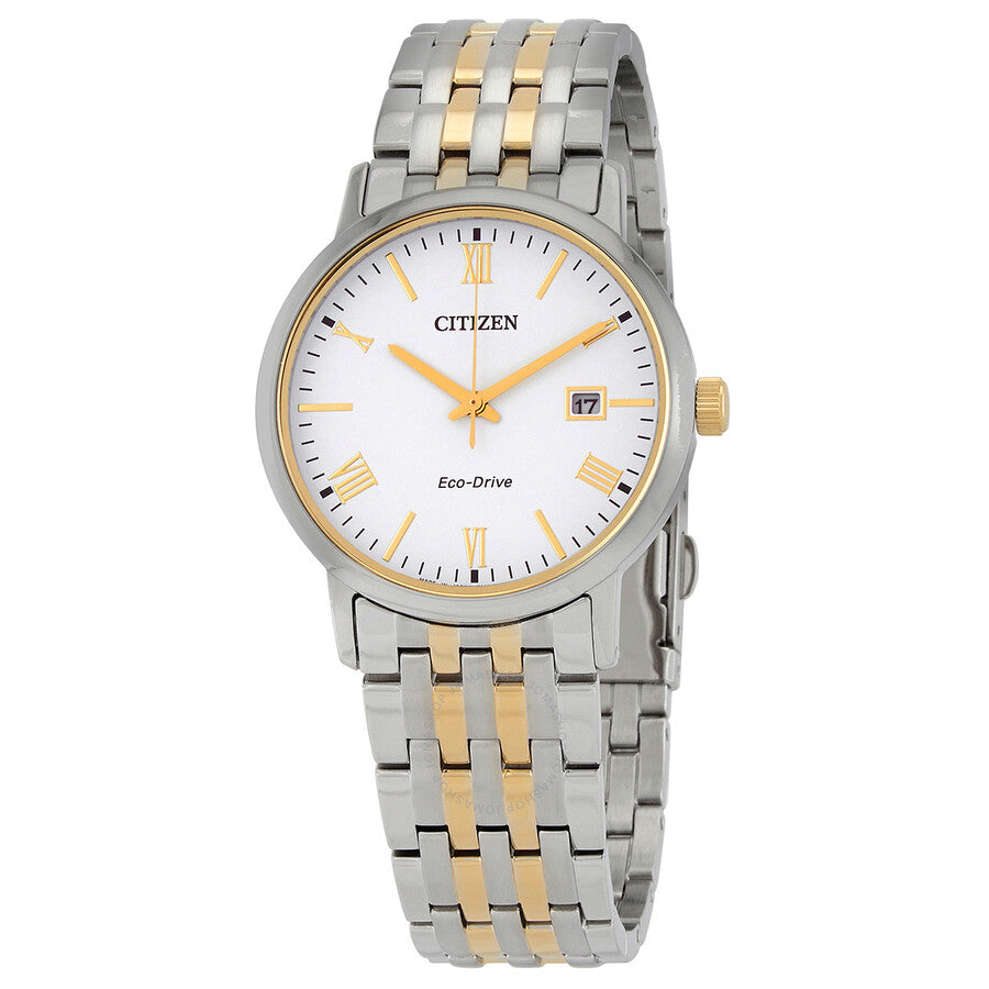 Citizen Eco-Drive White Dial Men's Watch BM6774-51A - Dawson Watches