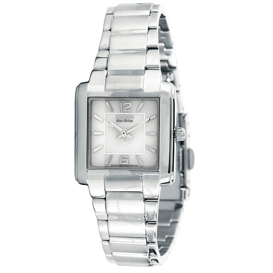 Citizen Eco-Drive White Dial Steel Ladies Watch EP5750-53A - Dawson Watches