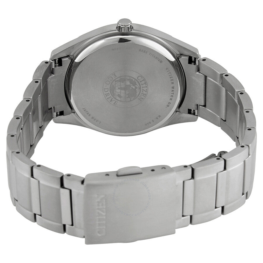 Citizen Eco-Drive White Dial Titanium Ladies Watch EW2470-87B - Dawson Watches #3