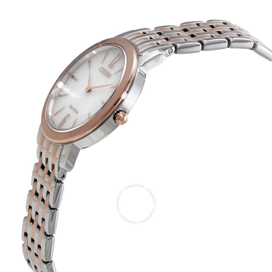 Citizen Eco-Drive White Dial Two-tone Ladies Watch EX1496-82A - Dawson Watches #2